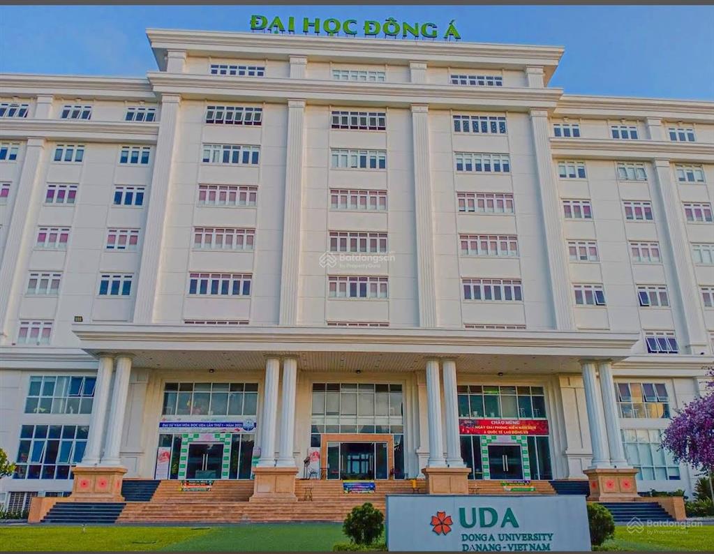 Bán đất mặt tiền hoà cường bắc đường 7,5m  125m2 ngang gần 6m giá 72tr/m2