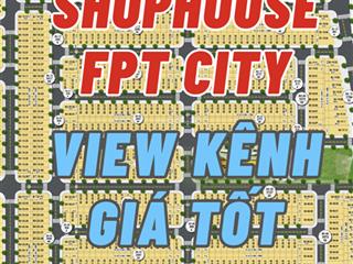 Chủ ở nước ngoài về ăn tết tranh thủ bán lô shophouse view kênh siêu đẹp