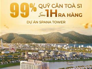 Spana hoà xuân, 2 căn 1br + đẹp cuối cùng trước khi tất toán dự án và bán chênh 0352 788 ***