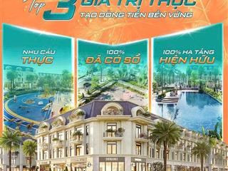 Chỉ cần 800 triệu là sở hữu 100m2 tại the solia ở bến lức