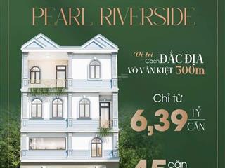 Nhà phố 1 trệt 1 lửng 2 lầu chỉ 6ty390/căn 174m2 sử dụng ngay cầu lò gốm cách võ văn kiệt 500m