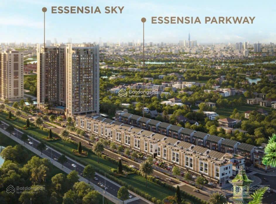Bán biệt thự essensia parkway, mt nguyễn hữu thọ 34 tỷ, 160m2, 4pn, 3wc, giá cực chất