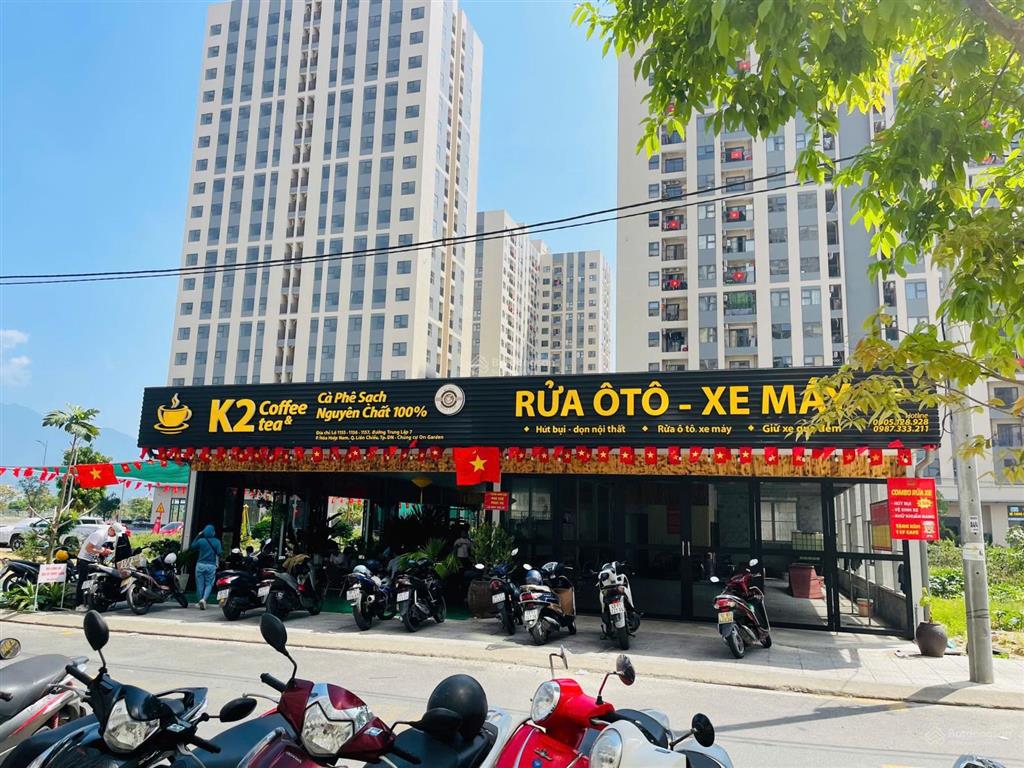 Hàng vip chào bán lô đất view trực diện chung cư the ori garden. thuận tiện kinh doanh