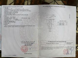 Cần bán lô đất đặng gia phát, long phước, thủ đức, dt 64m2, giá 3,2 tỷ, sổ đỏ sẵn,  0988 886 ***