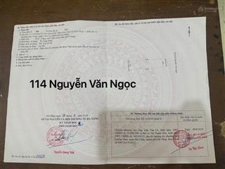 Bán đất đường nguyễn văn ngọc  vị trí đẹp