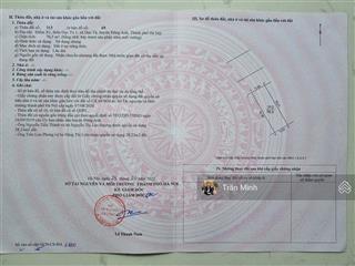 Bán đất đấu giá dục tú xã đông anh. đường ô tô tránh, vỉa hè rộng 3m. gần đường dẫn cầu tứ liên