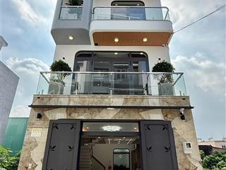 Siêu phẩm nhà mới tuyệt đẹp gần chợ đầu mối hóc môn , thiết kế hiện đại trệt  lửng  2 lầu  st