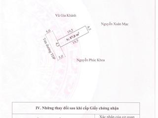  siêu hót tân thành, dương kinh.  đầu ngõ 183 tân thành cực đẹp  cách trục chính 30m
 diện tíc