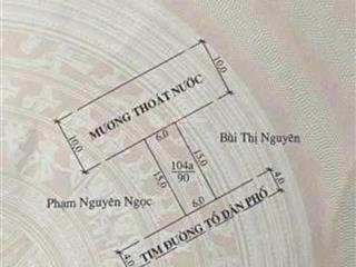 Lô đất đẹp mặt tiền rộng tại hải thành, dương kinh, hải phòng. diện tích 90m2 ngang 6m*15m vuôn