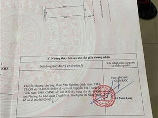 Bán đất mt đường 7m5 lý triện, thanh khê, 94m2, 6.x tỷ tl