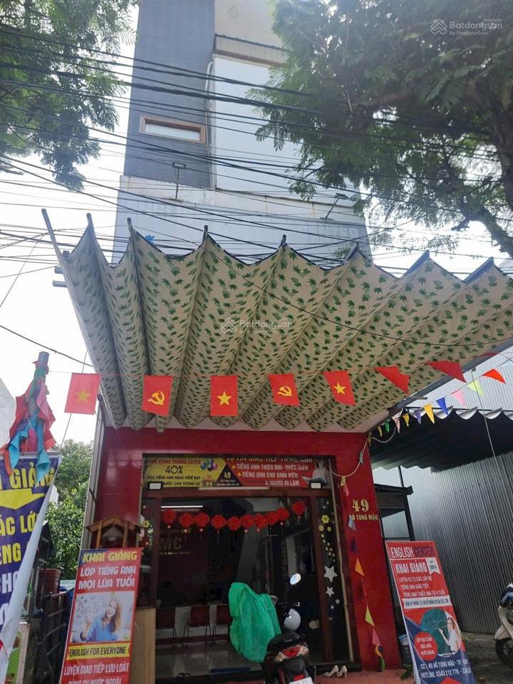 Bán nhà 4 tầng sát biển mt hồ tùng mậu, 81m2, 10.x tỷ tl