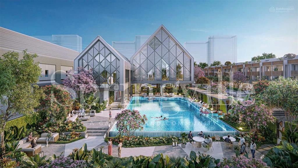 Nhà phố góc vườn siêu hiếm liền kề sân bay long thành. giá bán chỉ 9.7 tỷ cực hời cho nhà đầu tư