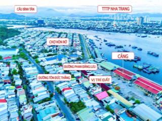 Bán 2 lô đất liền kề 2 mặt tiền trước sau phan đăng lưu, hòn rớ 1, xã phước đồng view sông biển