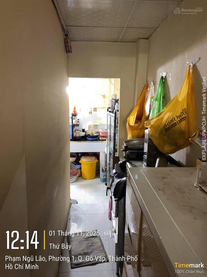 Bán nhà mặt tiền 232 phạm ngũ lão gò vấp giá đầu tư 7.55 tỷ mua đất tặng nhà