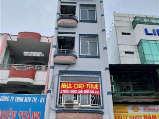 Cho thuê nhà mặt tiền đường kinh dương vương  quận 6 cách vòng xoay phú lâm 50m