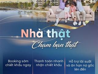 Nhận nhà ở ngay  sổ hồng trên tay  3 tỷ/căn/2pn mua trực tiếp cdt