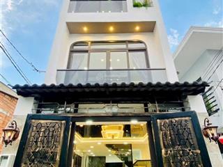 Nhà xây mới hẻm xe hơi gần công viên nguyễn văn lượng