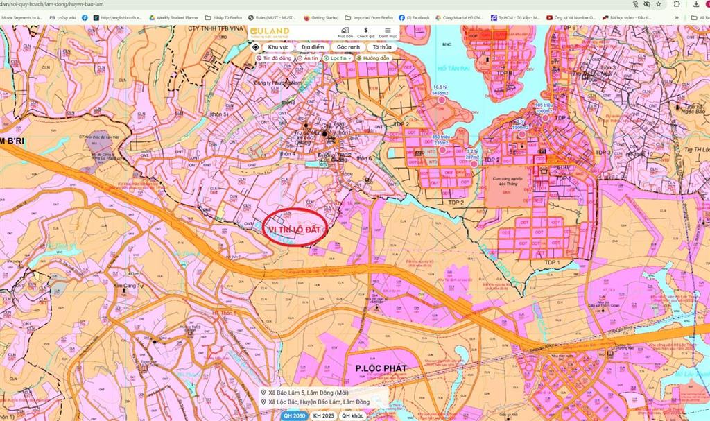 Đất nền full thổ cư kdc nghỉ dưỡng sun valley bảo lộc