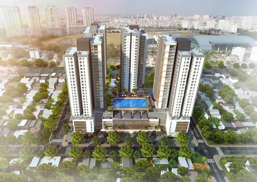 Chính chủ cần bán xigrand cuort , 109m2 , 3pn ,3wc , giá 8.8 tỷ , nh cho vay 70% ,  0938 861 ***