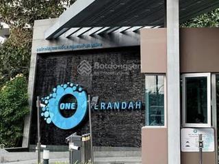 Cho thuê căn hộ cao cấp one verandah 3 phòng ngủ  nt cơ bản  105m2  view sông  giá 24tr/th