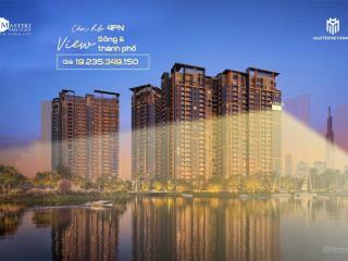 Bán căn 4 phòng ngủ masteri park place, view sông và thành phố, hàng hiếm