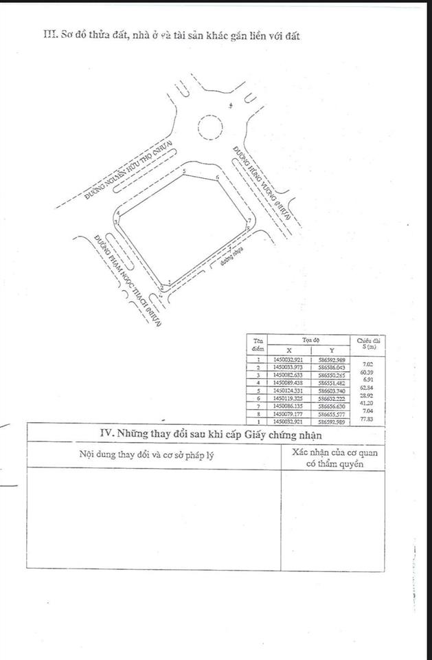Đất 4 mặt tiền đường hùng vương  nguyễn hữu thọ  phạm ngọc thạch, phường 9, tuy hoà, phú yên