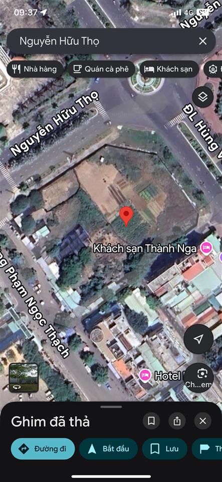 Đất 4 mặt tiền đường hùng vương  nguyễn hữu thọ  phạm ngọc thạch, phường 9, tuy hoà, phú yên