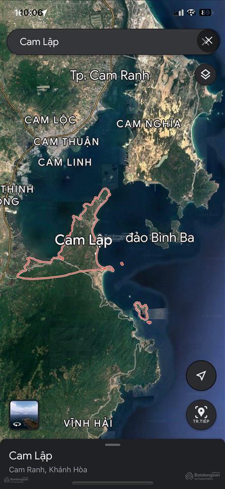 Bán đất mặt biển cam lập, cam ranh, khánh hoà khu quy hoạch nghỉ dưỡng
