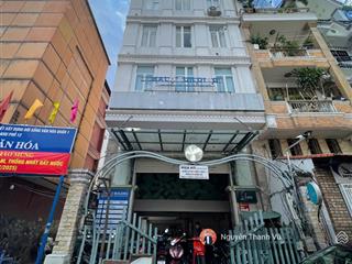 Bán tòa nhà góc 2 mặt tiền ngang 7m ngay hai bà trưng quận 1, dt 7x18m 7 tầng, hdt 1.450tỷ/n
