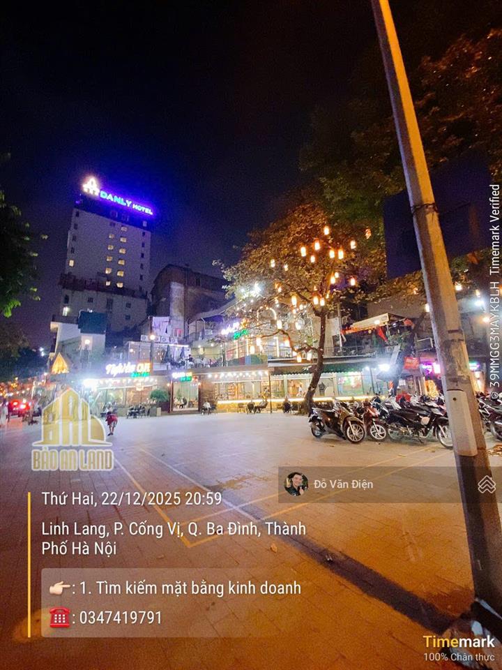 Độc quyền cho thuê nhà phố đào tấn 300m2 x 4 tầng, mặt tiền 35m, vỉa hè rộng như bãi biển đồ sơn