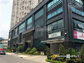 Bql cho thuê sàn văn phòng, mặt bằng kinh doanh tòa vimeco nguyễn chánh, giá chỉ 200.000 đ/m²/th