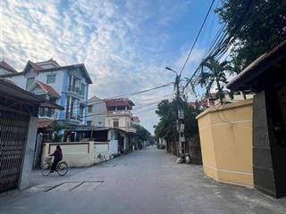 Bán đất trung tâm thôn mạch lũng, đông anh ngay gần chân cầu thượng cát