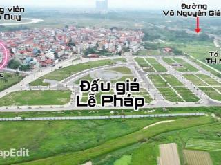 Chính chủ cần sang nhượng lô góc đấu giá tây bắc lễ pháp, tiên dương, đông anh