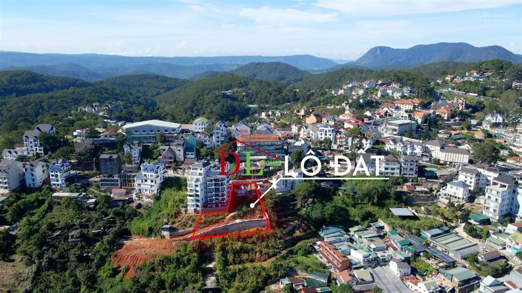 Bán đất 3 mặt tiền đặng thái thân, p3 cửa ngõ đà lạt view thung lũng 704m², chỉ 38.7 tỷ tl