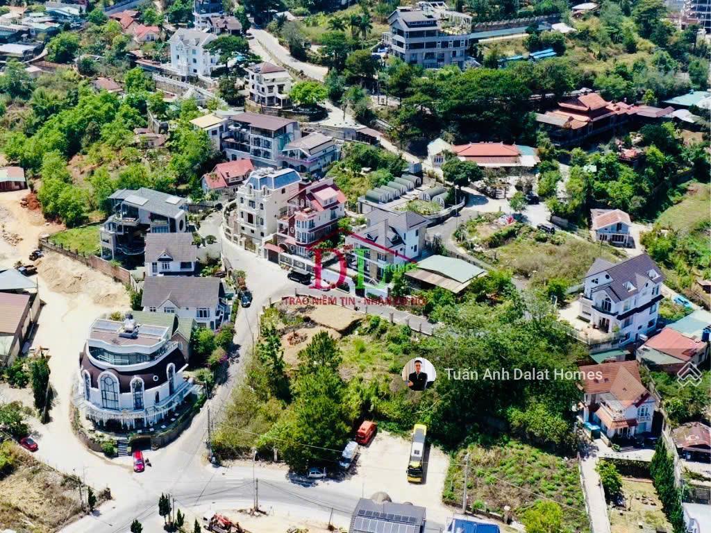 Bán đất 2 mặt tiền kqh đống đa, đà lạt view toàn cảnh thành phố, lô góc hiếm có chỉ 31 tỷ