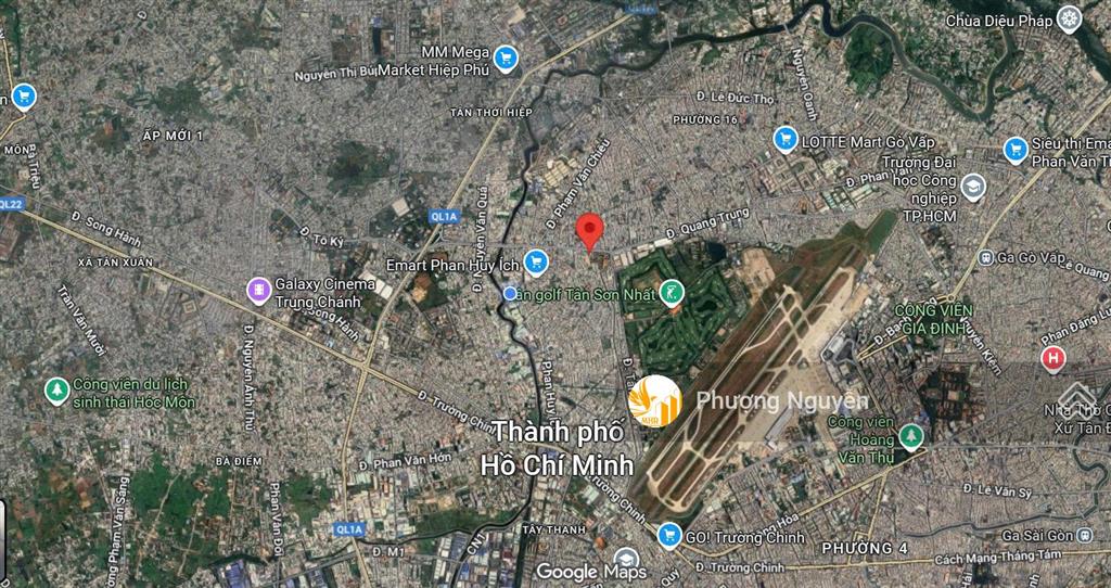 Giao dịch tỷ đô! 14592m2 đất vàng mặt tiền đường quang trung, p12, gv độc quyền chỉ 1100 tỷ