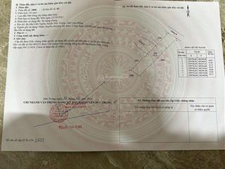 Bán đất tt. liên nghĩa, đức trọng, lâm đồng 532m2, 10m x 53,2m, giá 3 tỷ, cách chợ 3,6 km