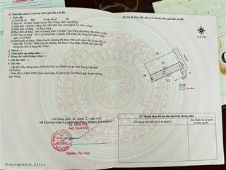 Bán đất 180 m2( 6m x 30 m), thổ cư 170 m2, giá chỉ 1,3 tỷ, tại xã hiệp thạnh, đức trọng, lâm đồng