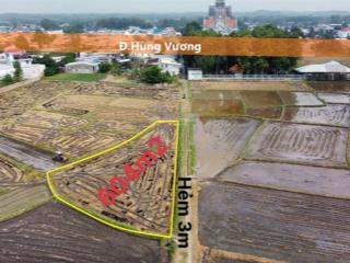 604m2 mặt tiền 31m hẻm 1 sẹc hùng vương quy hoạch đất ở giá chỉ 1.6 tỷ