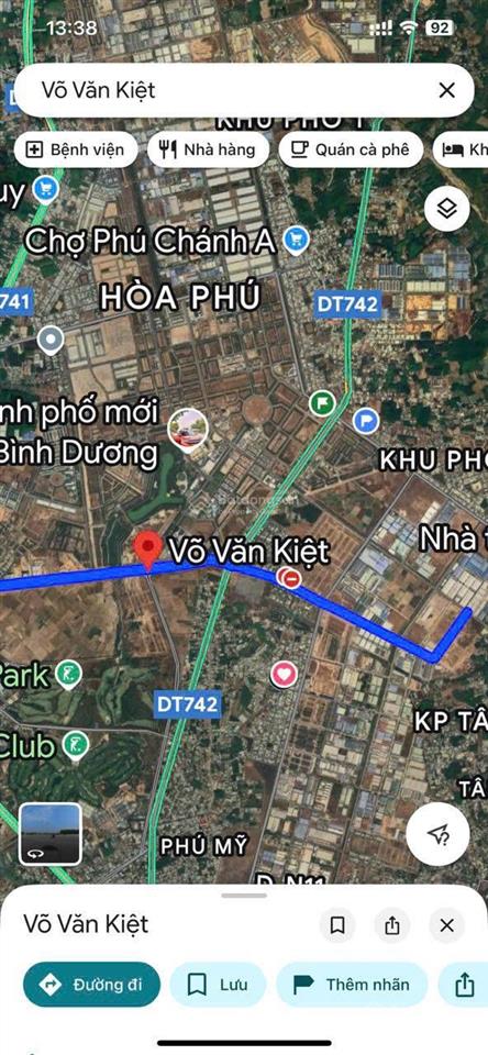 Cần bán n4 (võ văn kiệt) tđc, kp 1 p. phú tân, //, tp mới bình dương