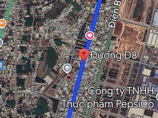 Duy nhất 1 lô 5x30 đường d8 tđc phú mỹ, kp phú tân 1, thành phố mới phường bình dương
