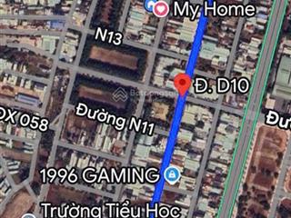Chủ gửi bán lô đường d10 gần ngay góc n8, tdc phú mỹ //#thànhphốmới phường #bìnhdương #tphcm