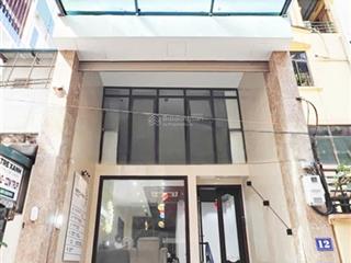 Cho thuê mặt bằng số 12/71 láng hạ, 120m2 2 tầng, mặt tiền 6m, có hầm, bảo vệ 24h. giá thương lượng