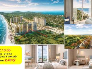 Duy nhất căn 1pn rẻ nhất dự án blanca city, view biển 100%, giá chỉ 2tỷ49.  0969 075 ***