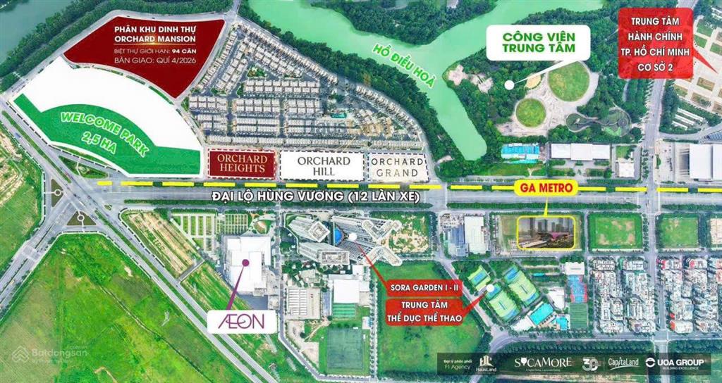 Sở hữu biệt thự orchard mansion 18 tỷ/300m2 không gian sống đẳng cấp giữa trái tim tpmới bình dương