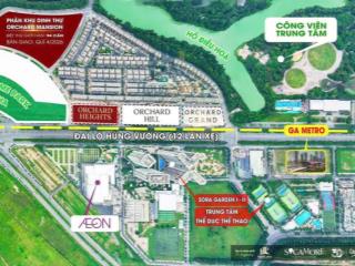 Sở hữu biệt thự orchard mansion 18 tỷ/300m2 không gian sống đẳng cấp giữa trái tim tpmới bình dương