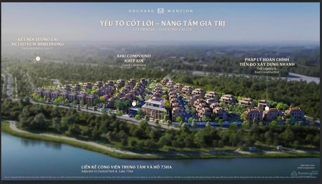 Sở hữu biệt thự orchard mansion 18 tỷ/300m2 không gian sống đẳng cấp giữa trái tim tpmới bình dương