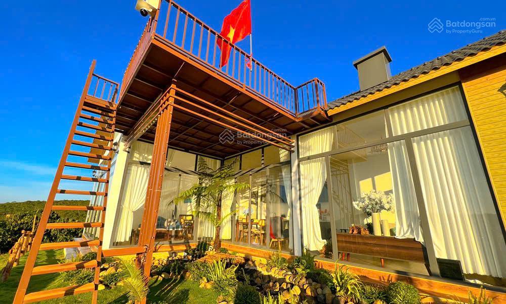 Bán villa săn mây 580,2m2 ngay dt 725 dốc đan mạch bức tường hoa dã quỳ, cầu lộc ngãi, bảo lâm