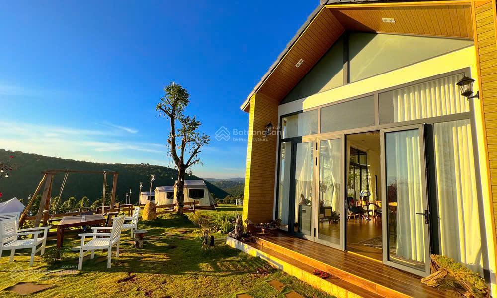 Bán villa săn mây 580,2m2 ngay dt 725 dốc đan mạch bức tường hoa dã quỳ, cầu lộc ngãi, bảo lâm