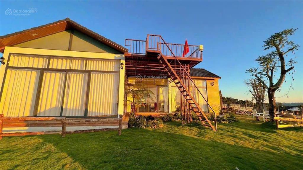 Bán villa săn mây 580,2m2 ngay dt 725 dốc đan mạch bức tường hoa dã quỳ, cầu lộc ngãi, bảo lâm